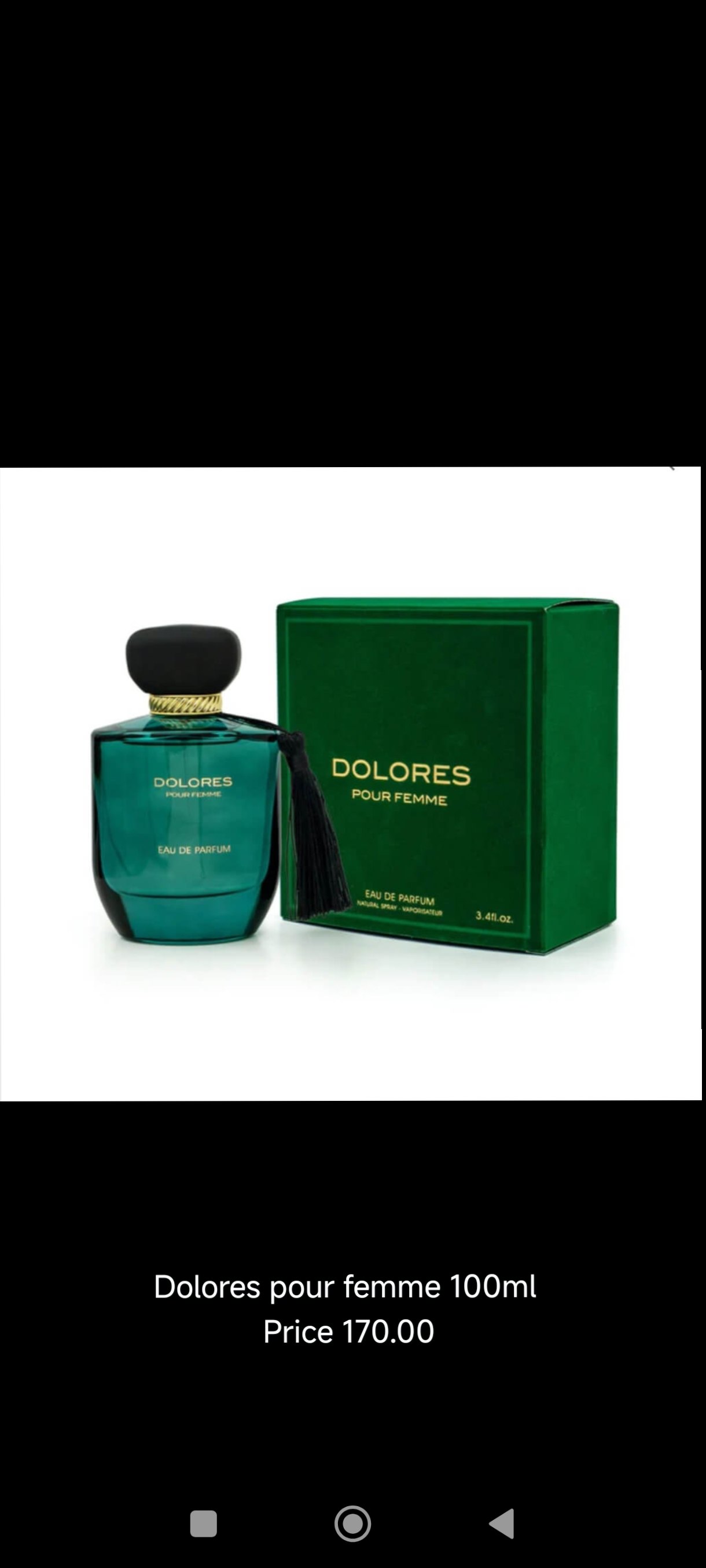 Dolores (ladies perfume 💖💖)