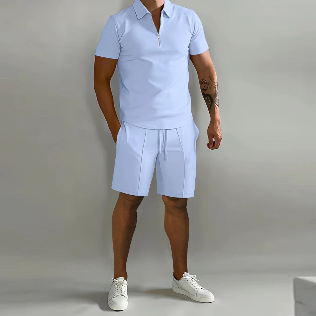 Balfson short-sleeved polo balfson short-sleeved polo shirts and drawstring shor